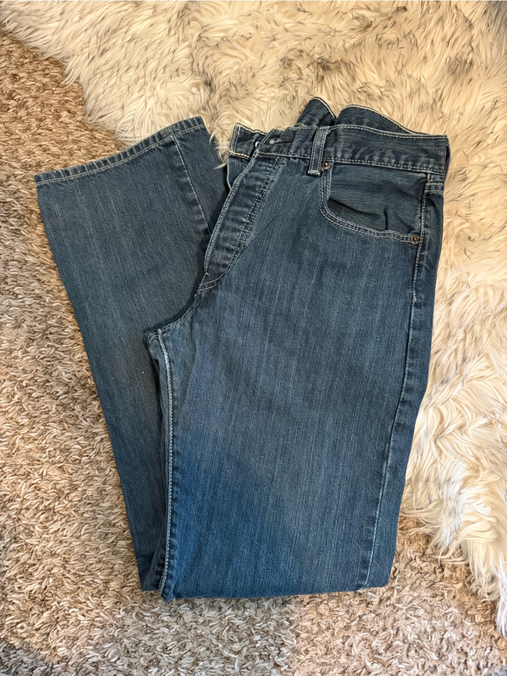 Levi's Men's Blue Denim Jeans 501